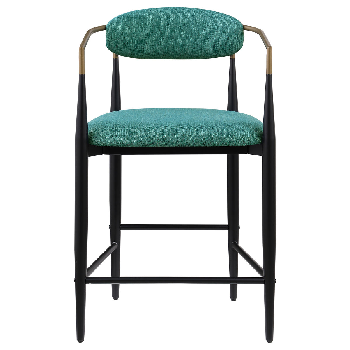 Tina Fabric Upholstered Counter Chair (Set of 2)