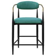 Tina Fabric Upholstered Counter Chair (Set of 2)