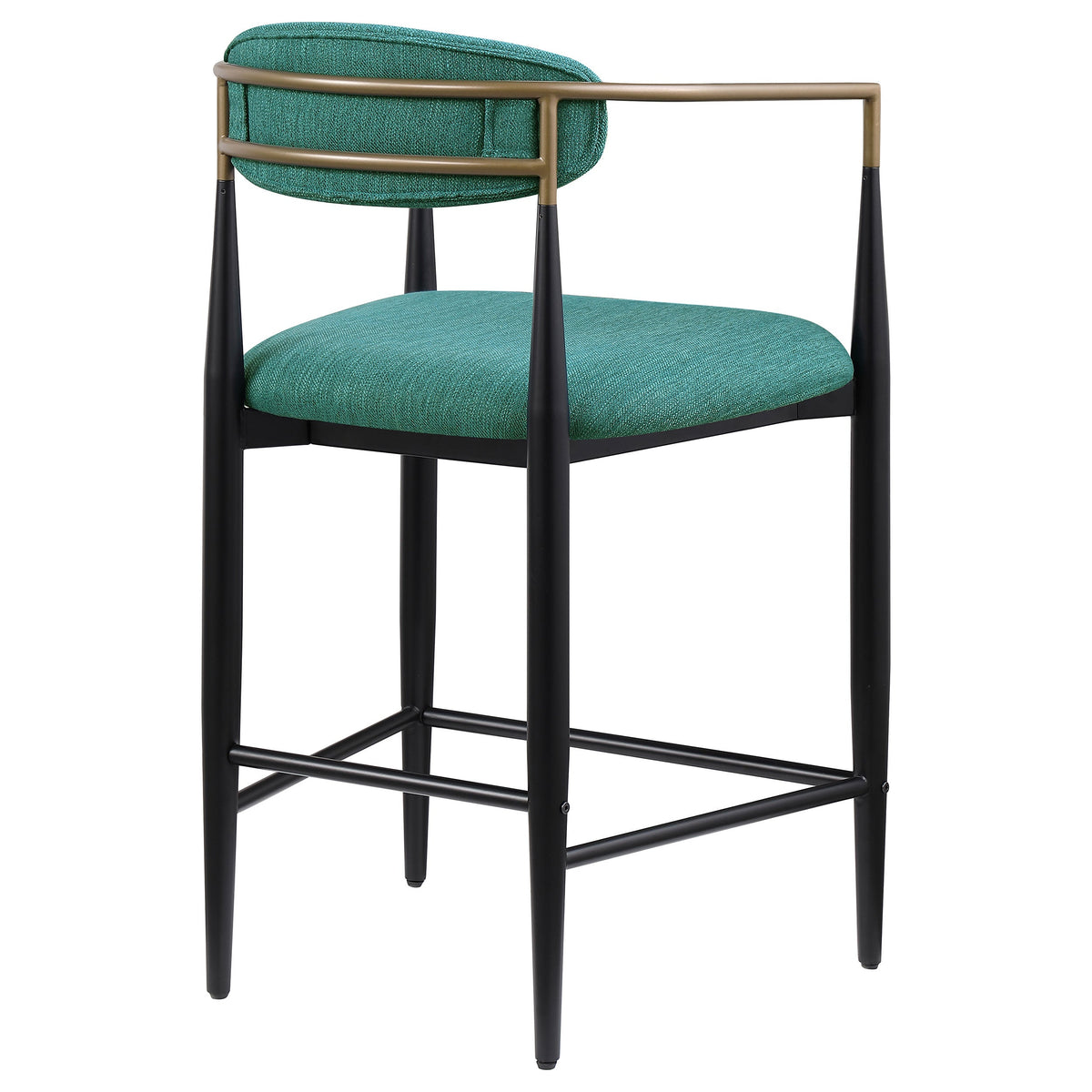 Tina Fabric Upholstered Counter Chair (Set of 2)