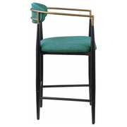 Tina Fabric Upholstered Counter Chair (Set of 2)