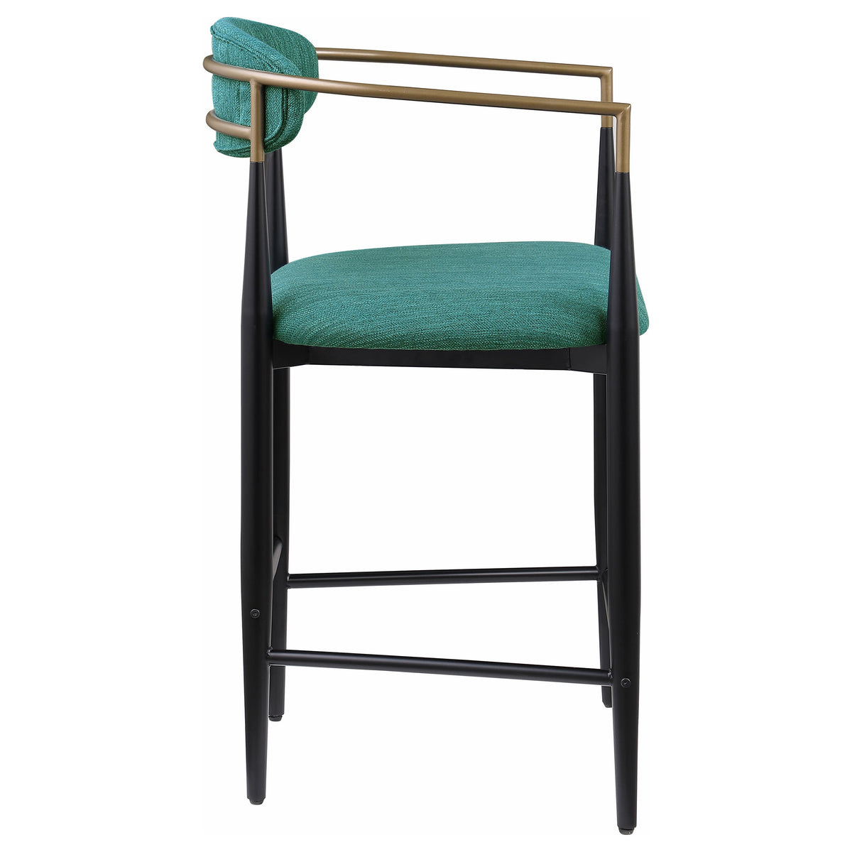 Tina Fabric Upholstered Counter Chair (Set of 2)