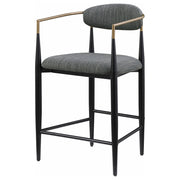 Tina Fabric Upholstered Counter Chair (Set of 2)