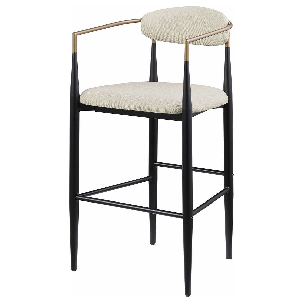 Tina Fabric Upholstered Bar Chair (Set of 2)