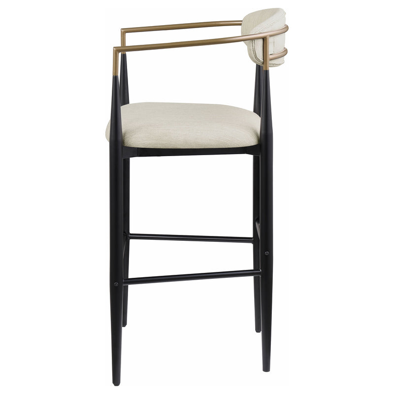 Tina Fabric Upholstered Bar Chair (Set of 2)