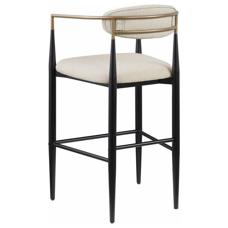 Tina Fabric Upholstered Bar Chair (Set of 2)