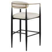 Tina Fabric Upholstered Bar Chair (Set of 2)