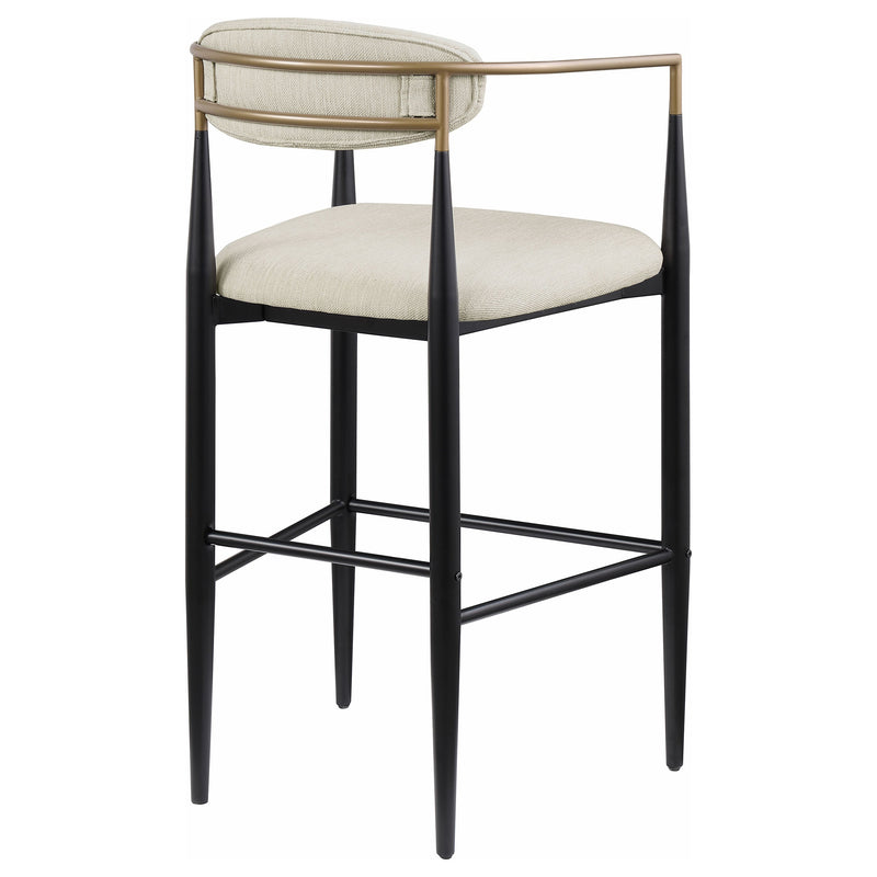 Tina Fabric Upholstered Bar Chair (Set of 2)