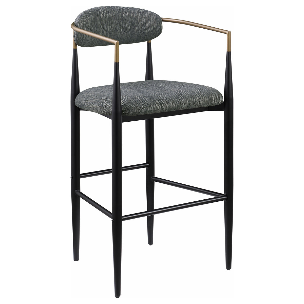 Tina Fabric Upholstered Bar Chair (Set of 2)