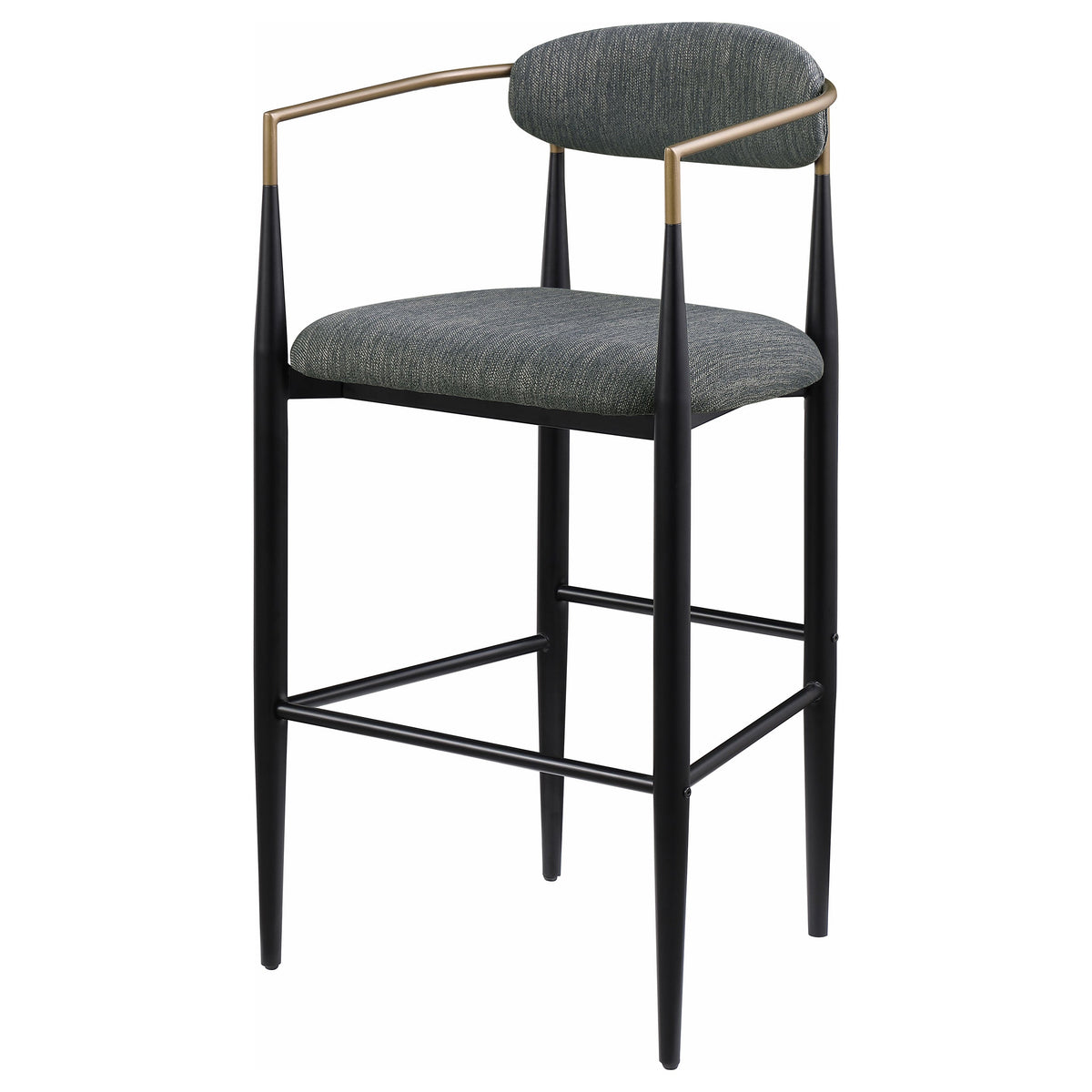 Tina Fabric Upholstered Bar Chair (Set of 2)