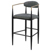 Tina Fabric Upholstered Bar Chair (Set of 2)