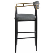Tina Fabric Upholstered Bar Chair (Set of 2)