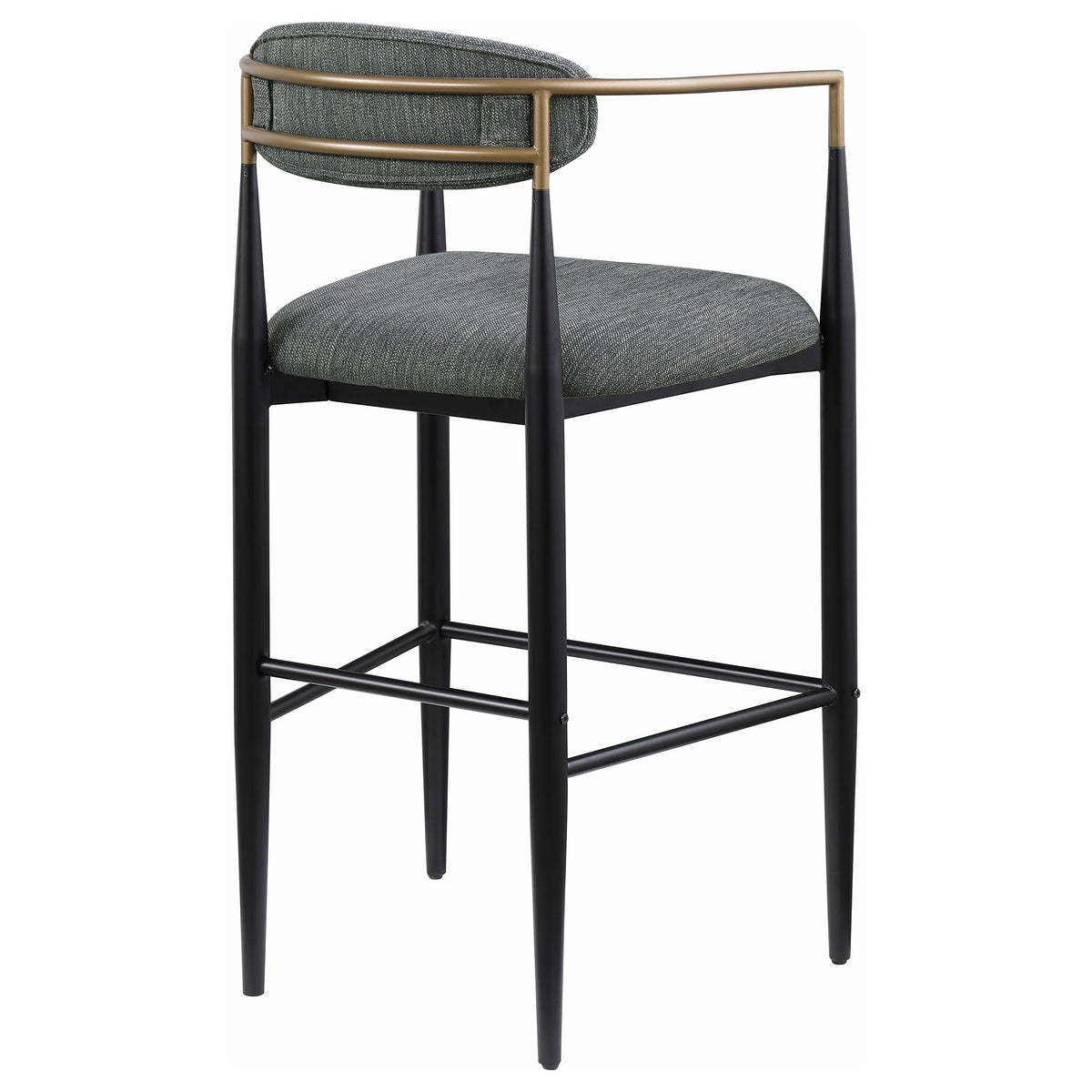 Tina Fabric Upholstered Bar Chair (Set of 2)
