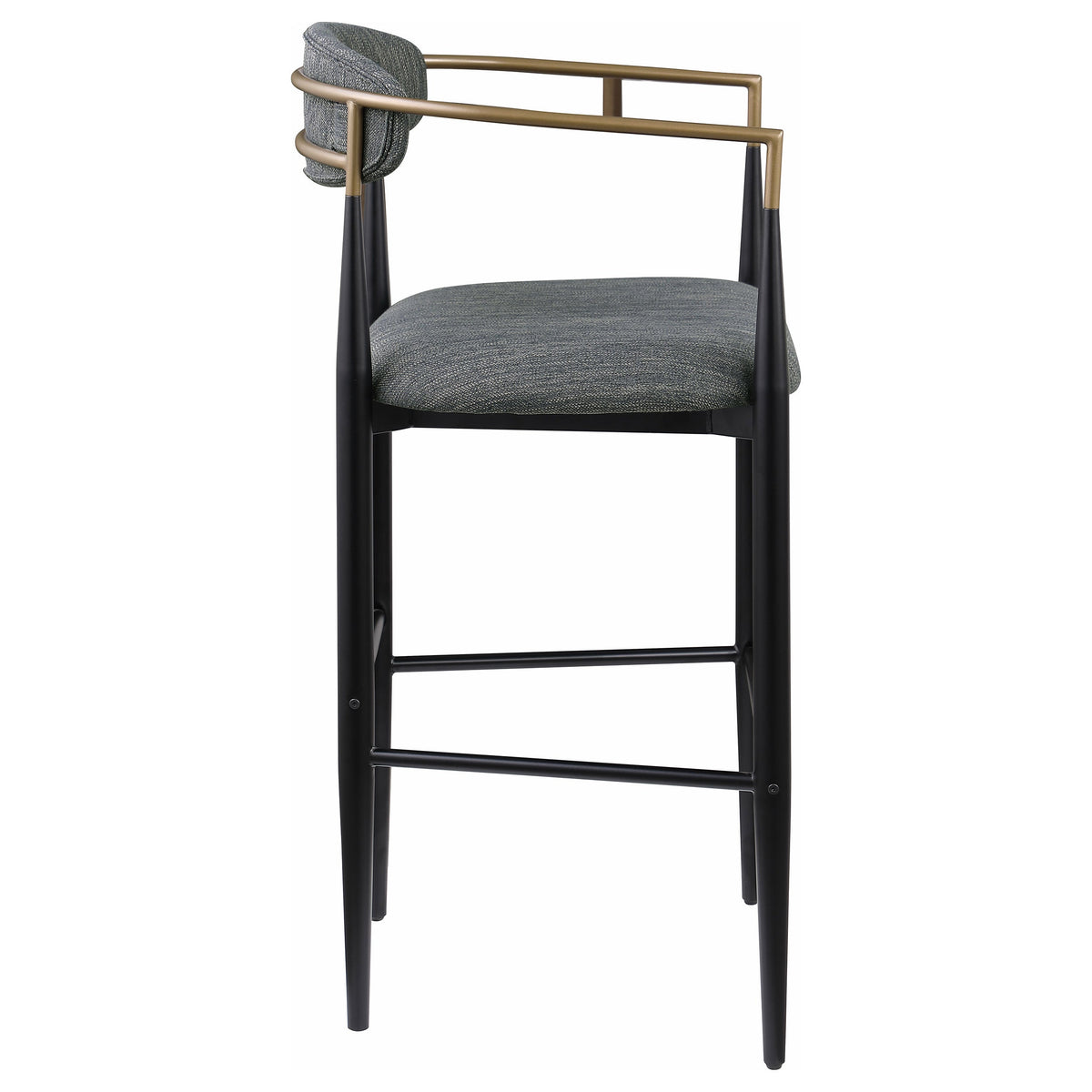 Tina Fabric Upholstered Bar Chair (Set of 2)