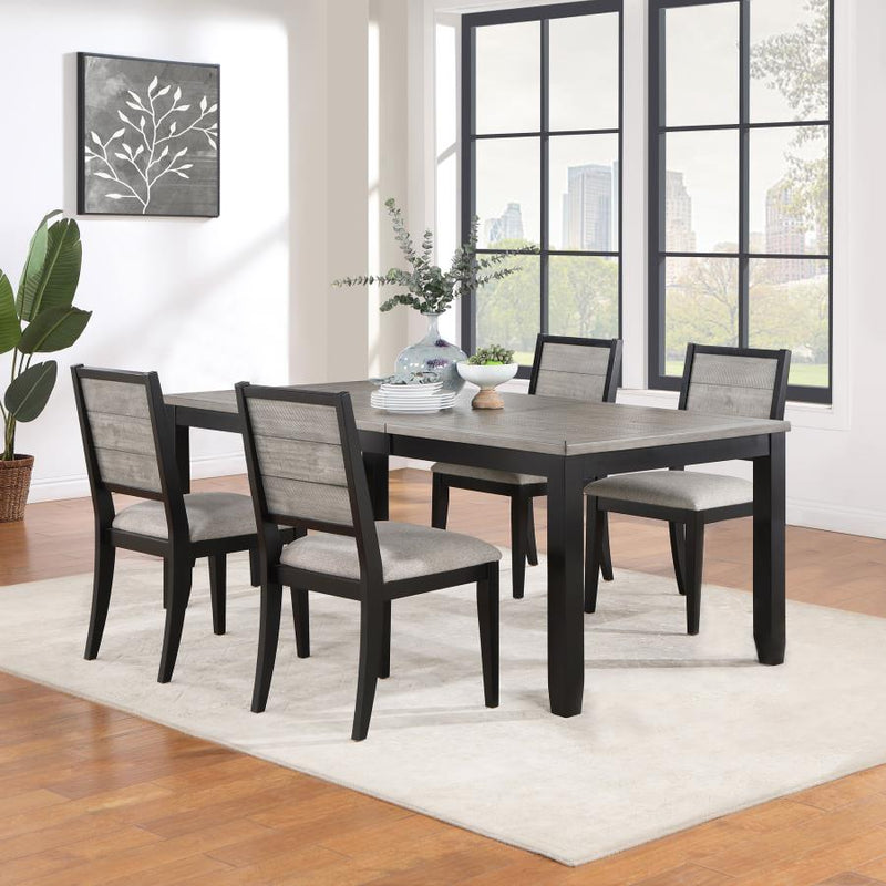 Elodie Rectangular Extension Leaf Dining Set 5-piece