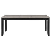 Elodie Rectangular Extension Leaf Dining Set