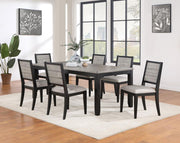 Elodie Rectangular Extension Leaf Dining Set 7-piece