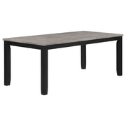 Elodie Rectangular Extension Leaf Dining Set