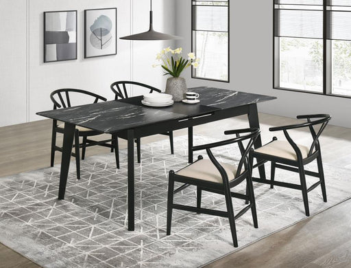 Crestmont Extension Leaf Dining Table Set 5-piece