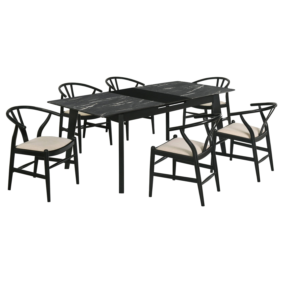 Crestmont Extension Leaf Dining Table Set