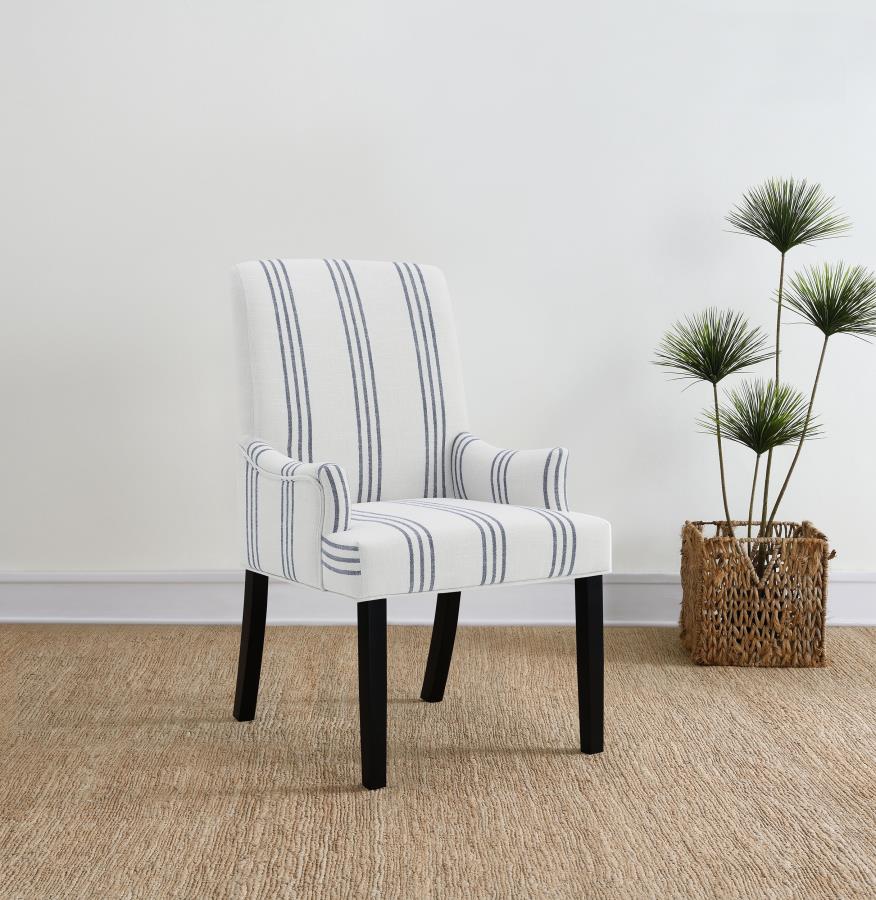 Herran Upholstered Arm Chair Beige Default Title