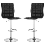 Ashbury Upholstered Adjustable Bar Stool (Set of 2)