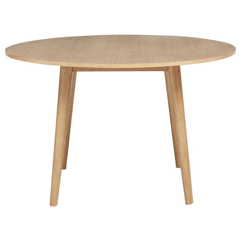 Andrews Round Wood Dining Room Table Set