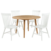 Andrews Round Wood Dining Room Table Set