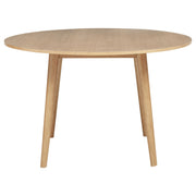 Andrews Round Wood Dining Room Table Set