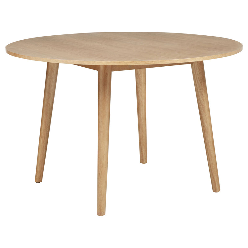 Andrews Round Wood Dining Room Table Set