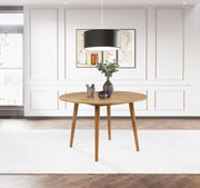 Andrews 48-inch Round Wood Dining Room Table Light Ash Default Title