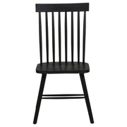 Andrews Windsor Spindle Back Dining Side Chair (Set of 2)