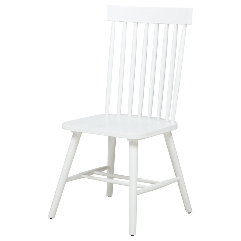 Andrews Windsor Spindle Back Dining Side Chair (Set of 2)