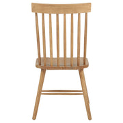 Andrews Windsor Spindle Back Dining Side Chair (Set of 2)