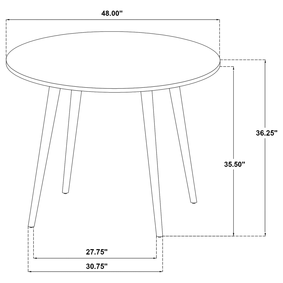 Andrews Round Counter Height Dining Set