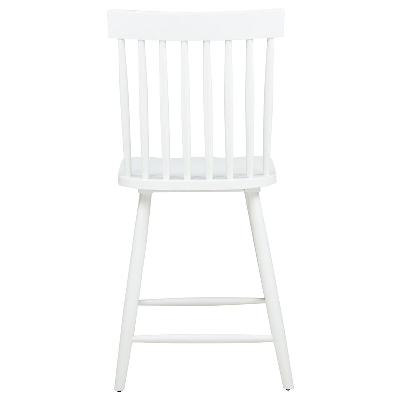 Andrews Windsor Counter Height Dining Side Chair (Set of 2)