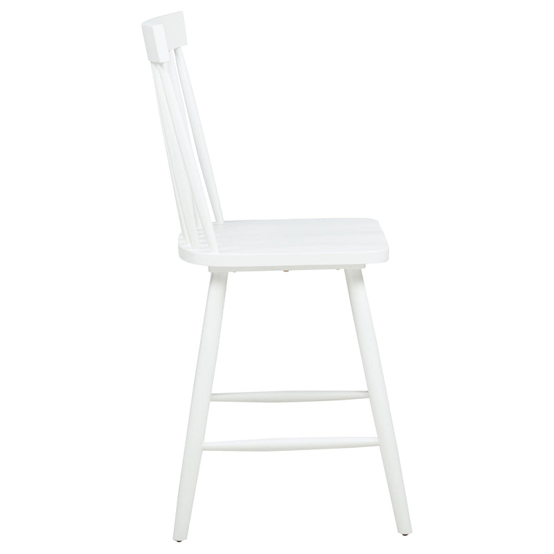 Andrews Windsor Counter Height Dining Side Chair (Set of 2)