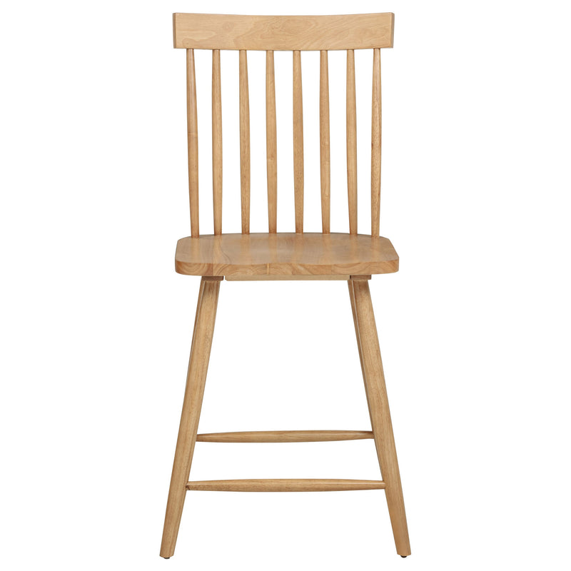 Andrews Windsor Counter Height Dining Side Chair (Set of 2)