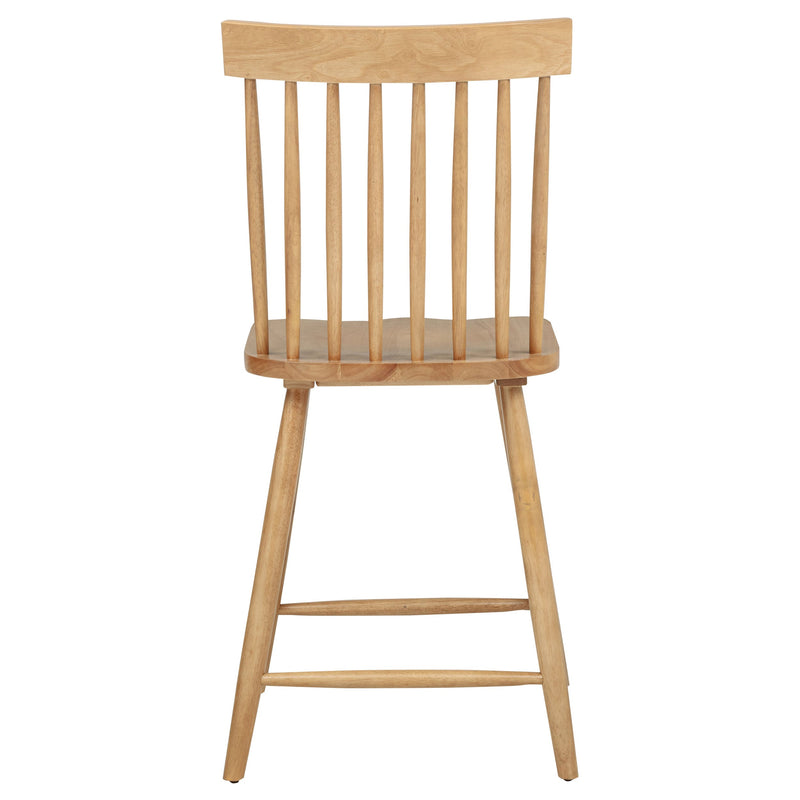 Andrews Windsor Counter Height Dining Side Chair (Set of 2)