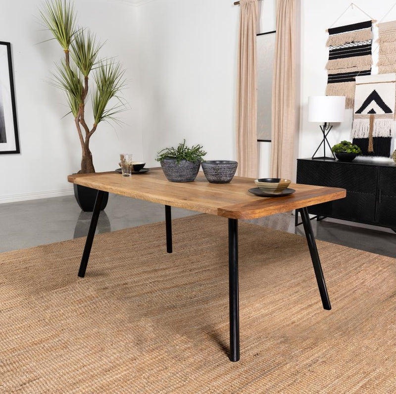 Maverick 70-inch Solid Wood Dining Table Natural Mango Default Title