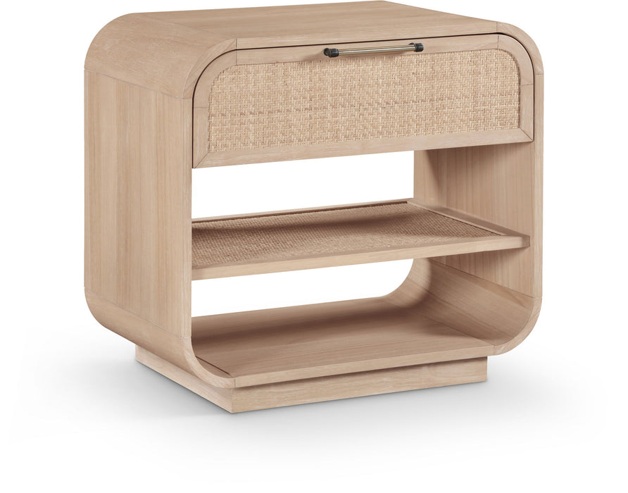 Windsor - Rubberwood Night Stand - Natural