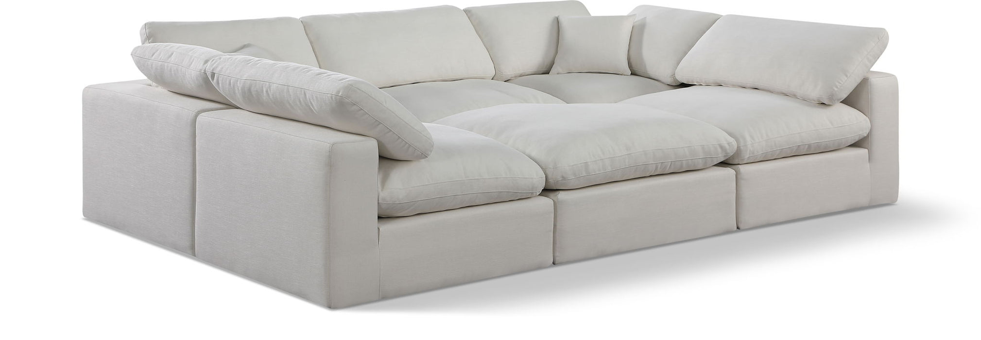 Comfy - 6 Piece Linen Sectional