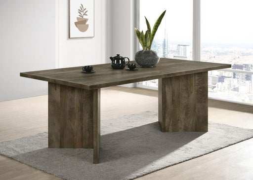 Tyler 80-inch Solid Wood Dining Table Mango Brown Default Title