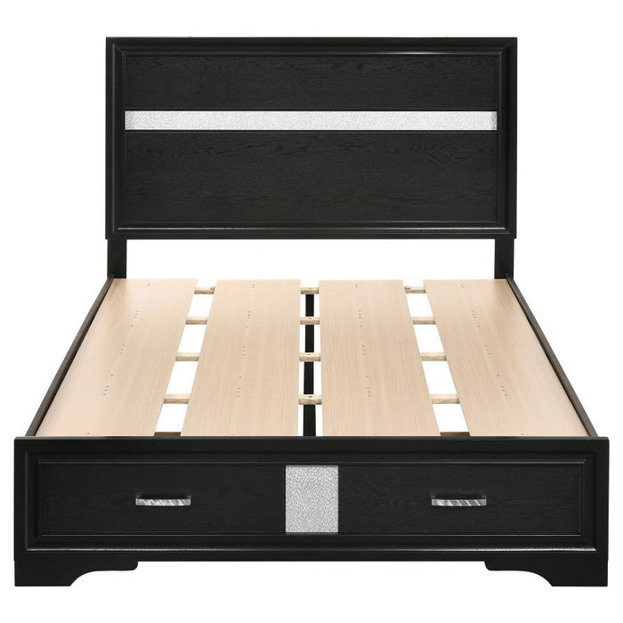 Miranda - Wood Storage Panel Bed