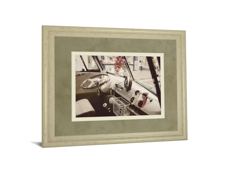 Cool Cats By Gail Peck - Framed Print Wall Art - Light Brown