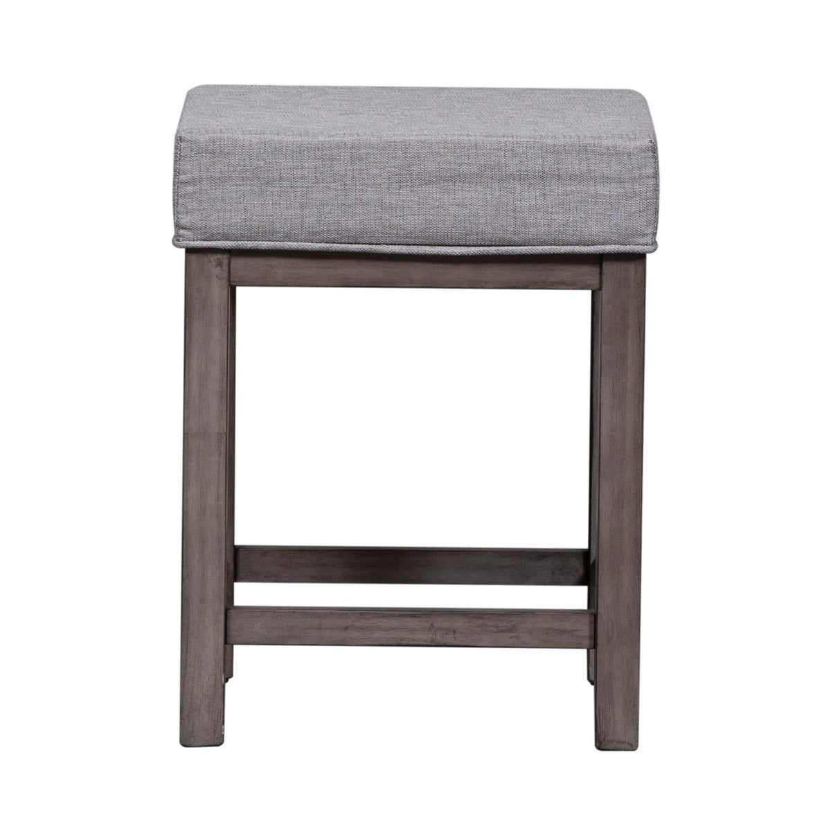 Tanners Creek - Upholstered Console Stool (Set of 3) - Gray