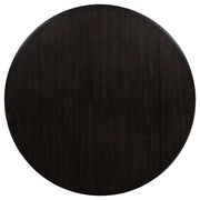 Catley 5-piece Round Drop Leaf Dining Table Set Dark Coffee