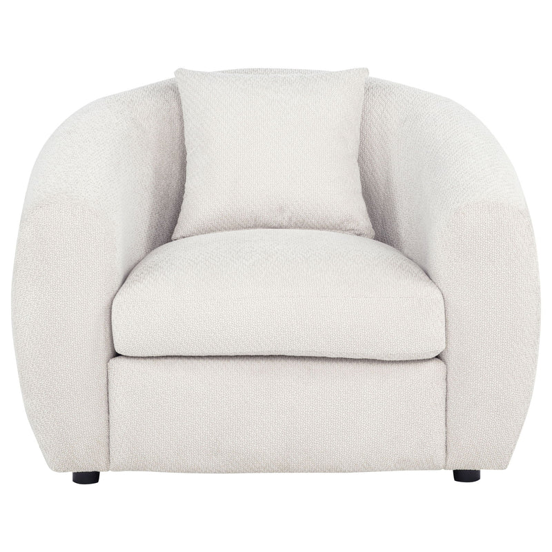 Isabella Fabric Upholstered Accent Chair Sand