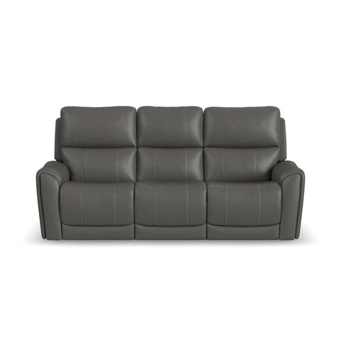 Carter Power Reclining Sofa with Console and Power Headrests and Lumbar