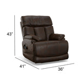 Clive Power Recliner with Power Headrests and Lumbar
