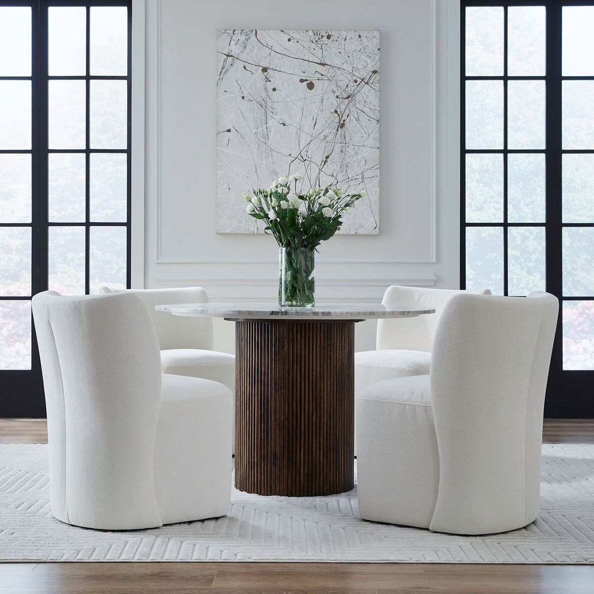 Accent Dining - Dining Chair With Casters